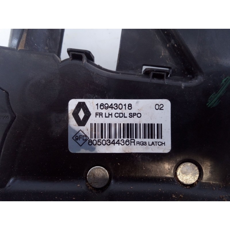 Recambio de cerradura puerta delantera izquierda para renault megane iv hatchback (b9a/m/n_) 1.2 tce 100 (b9ms) referencia OEM I