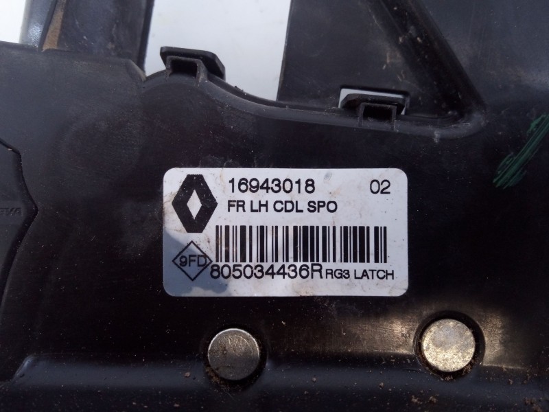 Recambio de cerradura puerta delantera izquierda para renault megane iv hatchback (b9a/m/n_) 1.2 tce 100 (b9ms) referencia OEM I