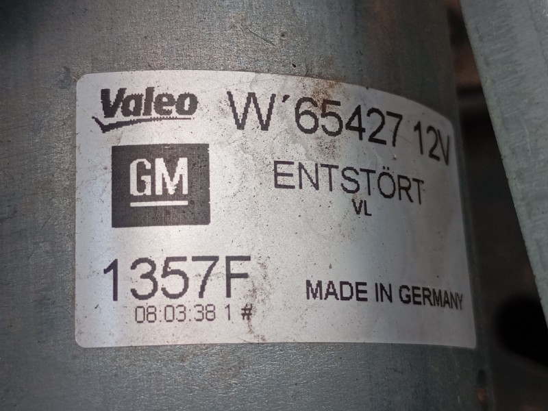 Recambio de motor limpia delantero para opel corsa e (x15) 1.3 cdti (08, 68) referencia OEM IAM   