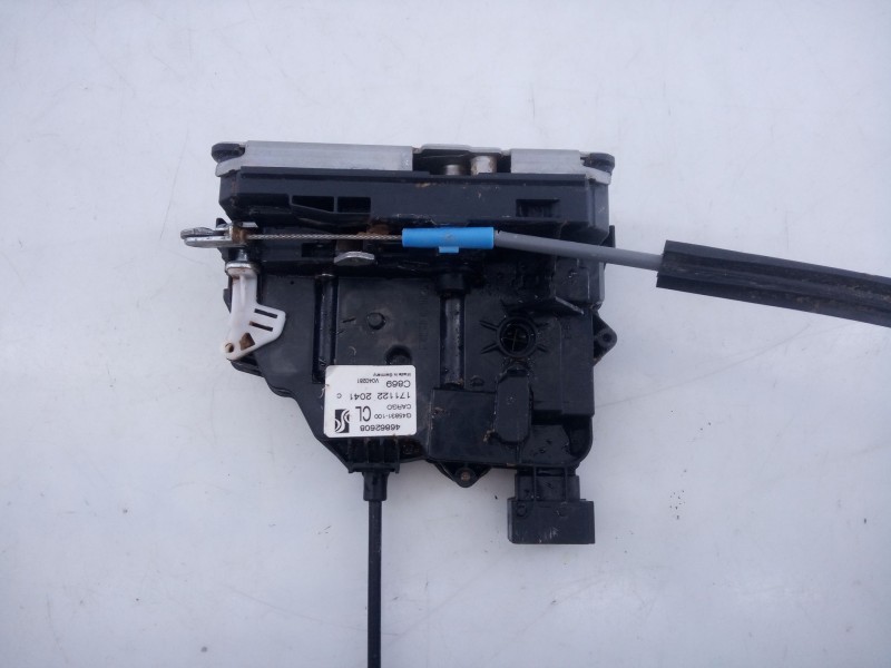 Recambio de cerradura puerta trasera derecha para fiat ducato camper 2.2 multijet referencia OEM IAM G45831100  