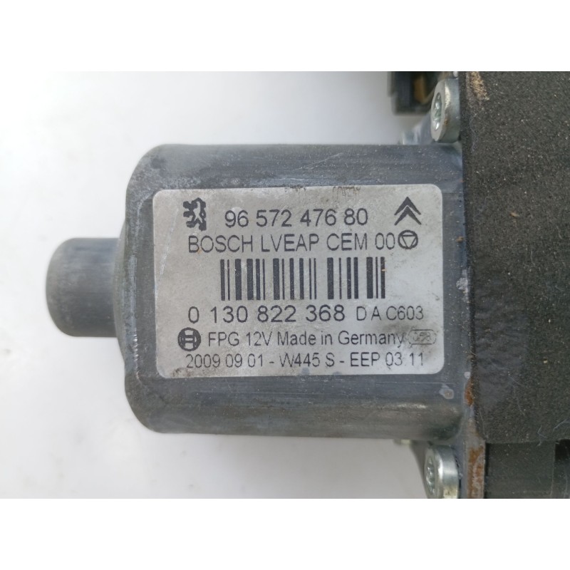 Recambio de elevalunas delantero izquierdo para peugeot 308 confort referencia OEM IAM 9657247680  