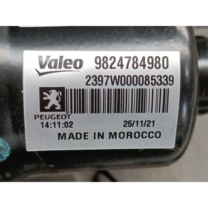 Recambio de motor limpia delantero para citroën c4 iii (ba_, bb_, bc_) 1.2 puretech 130 (bahnsa, bahnsb) referencia OEM IAM 9824