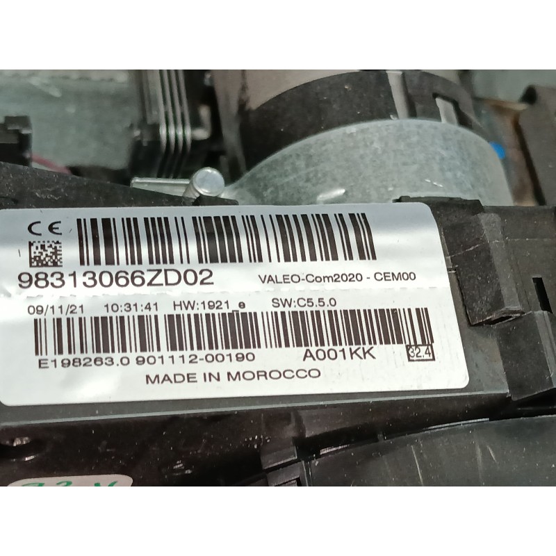 Recambio de anillo airbag para citroën c4 iii (ba_, bb_, bc_) 1.2 puretech 130 (bahnsa, bahnsb) referencia OEM IAM   