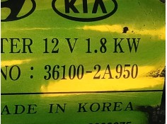 Recambio de motor arranque para kia carens iv van (a4) crdi referencia OEM IAM    2