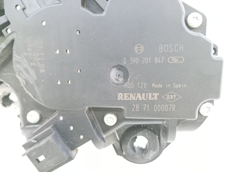 Recambio de motor limpia trasero para renault megane iii berlina 5 p limited referencia OEM IAM 287100007R 0390201847 