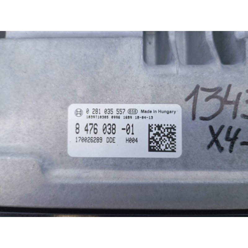 Recambio de centralita motor uce para bmw x4 (g02, f98) xdrive 20 d referencia OEM IAM 8476038 0281035557 