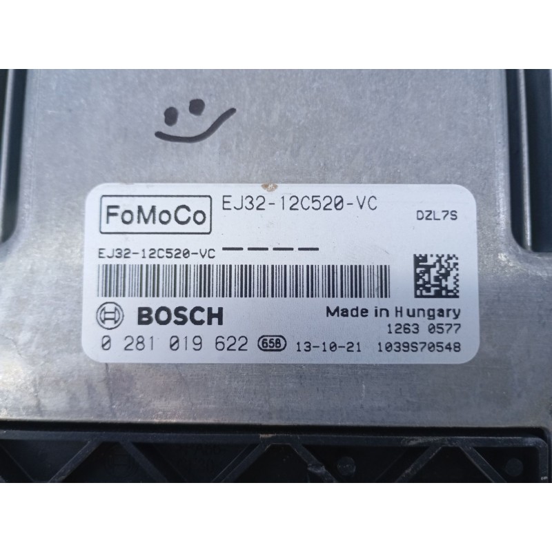 Recambio de centralita motor uce para land rover range rover evoque (l538) 2.2 d 4x4 referencia OEM IAM EJ3212C520VC 0281019622 