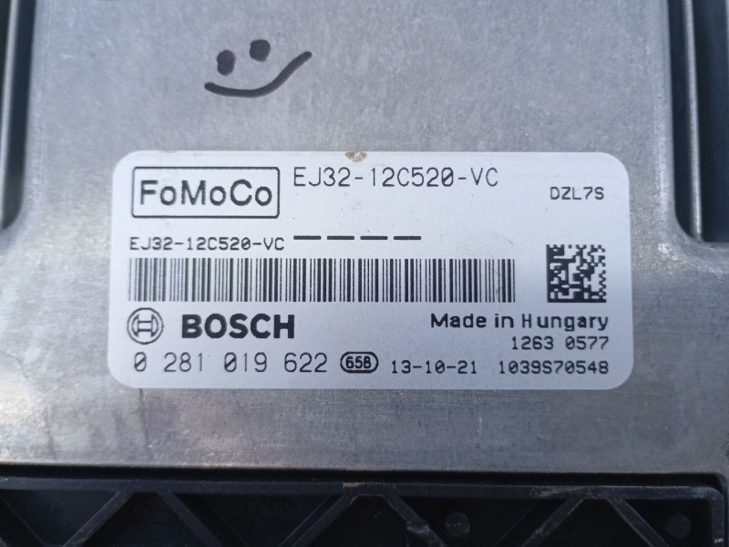 Recambio de centralita motor uce para land rover range rover evoque (l538) 2.2 d 4x4 referencia OEM IAM EJ3212C520VC 0281019622 