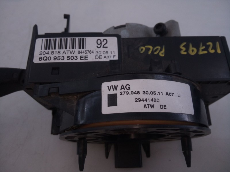 Recambio de anillo airbag para volkswagen polo (6r1) trend referencia OEM IAM 6Q0953503EE 29441480 