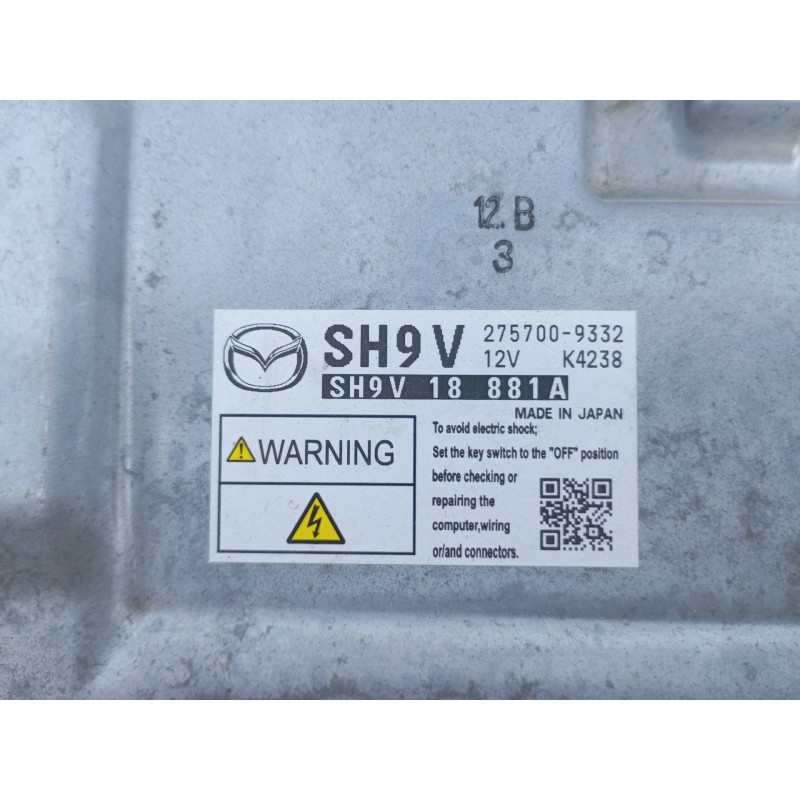 Recambio de centralita motor uce para mazda cx-5 (kf) 2.2 d referencia OEM IAM 2757009332 SH9V18881A 