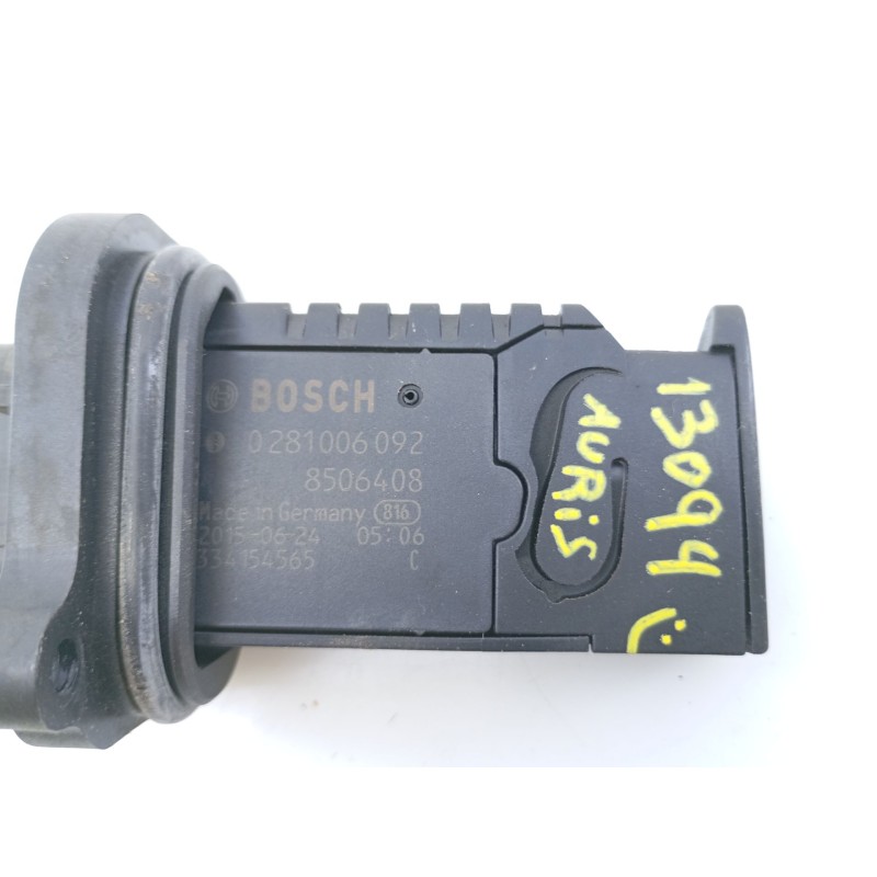 Recambio de caudalimetro para toyota auris (_e18_) 1.6 d4-d (wwe185_) referencia OEM IAM 8506408 0281006092 