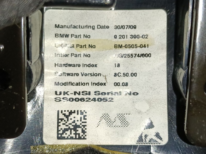 Recambio de cuadro instrumentos para mini mini (r56) one referencia OEM IAM   