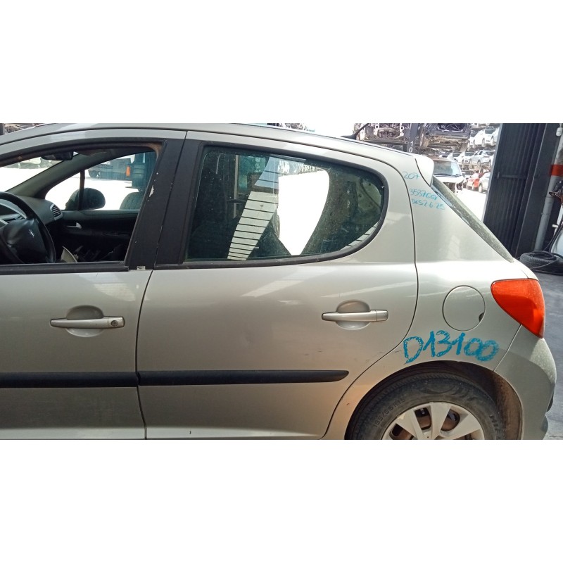 Recambio de puerta trasera izquierda para peugeot 207 1.4 hdi referencia OEM IAM   