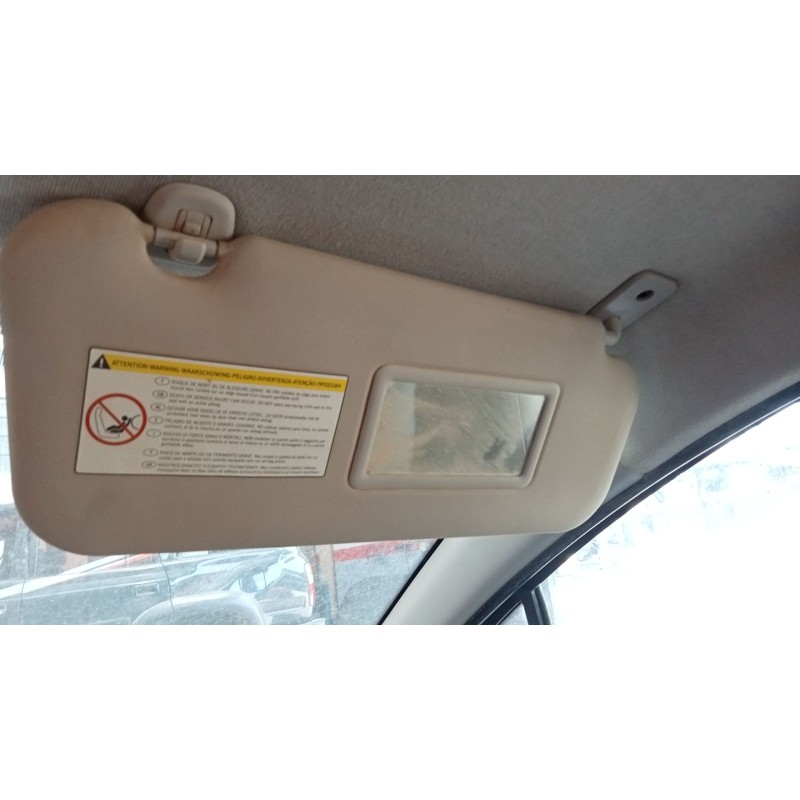 Recambio de parasol derecho para peugeot 207 1.4 hdi referencia OEM IAM   