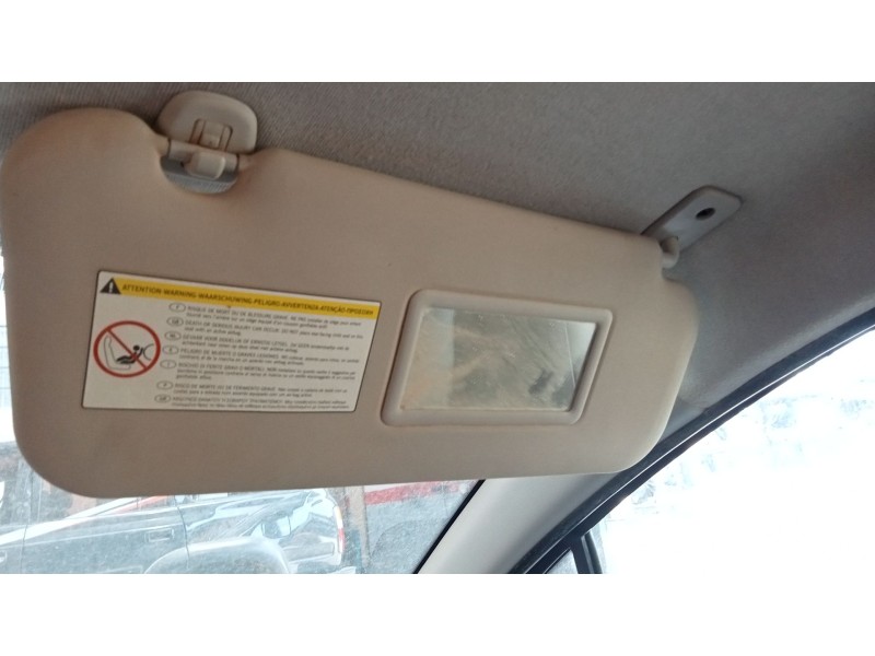 Recambio de parasol derecho para peugeot 207 1.4 hdi referencia OEM IAM   