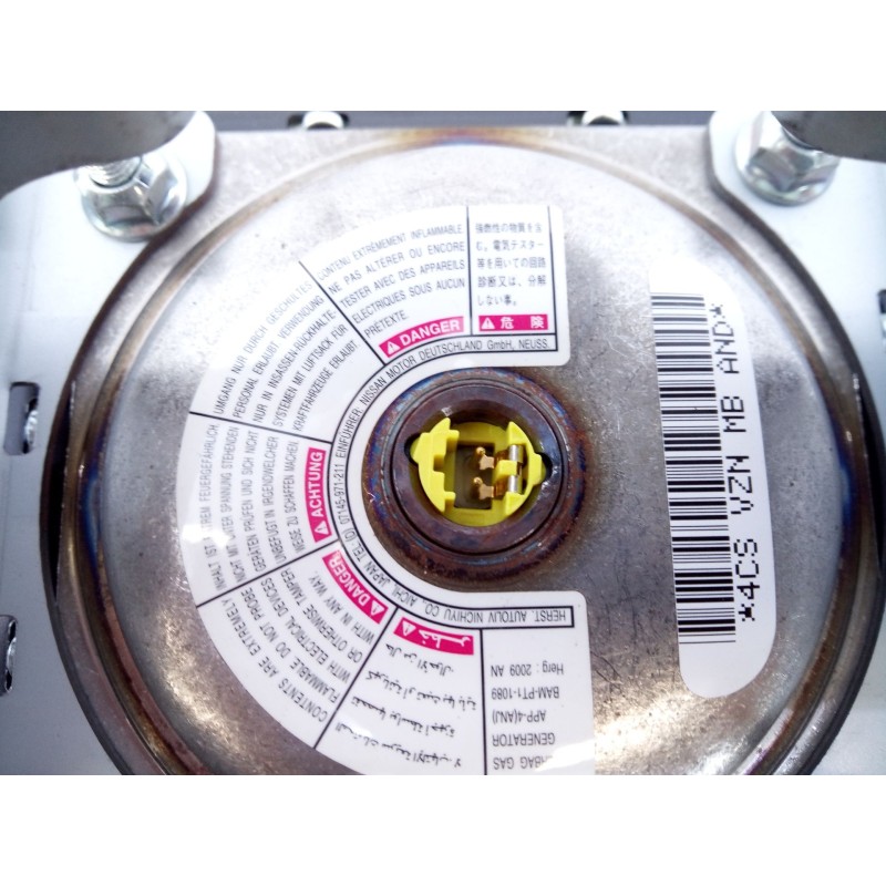 Recambio de airbag delantero derecho para renault koleos expression referencia OEM IAM   