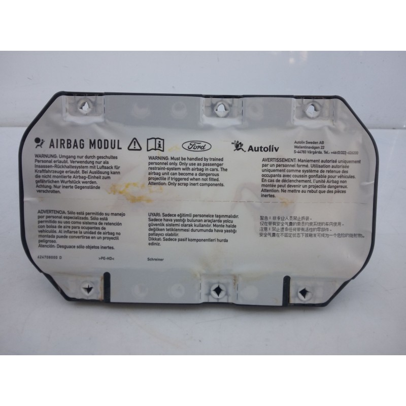 Recambio de airbag delantero derecho para ford kuga ii (dm2) 1.5 ecoboost referencia OEM IAM 6246907  