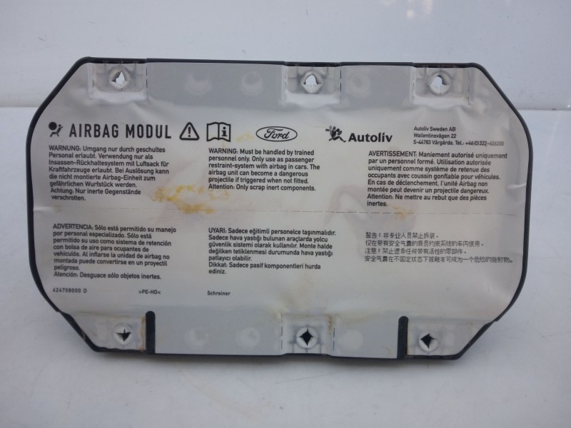 Recambio de airbag delantero derecho para ford kuga ii (dm2) 1.5 ecoboost referencia OEM IAM 6246907  