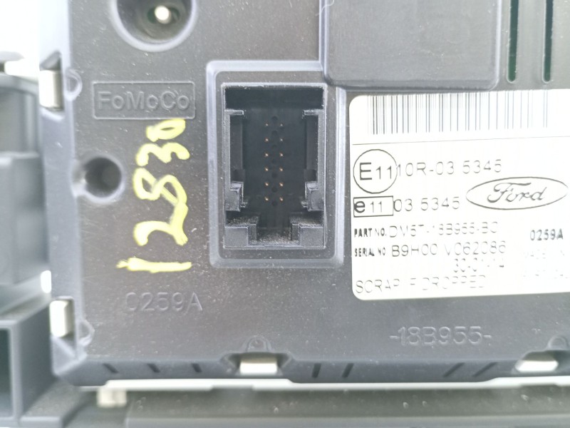 Recambio de sistema audio / radio cd para ford focus lim. (cb8) trend referencia OEM IAM   