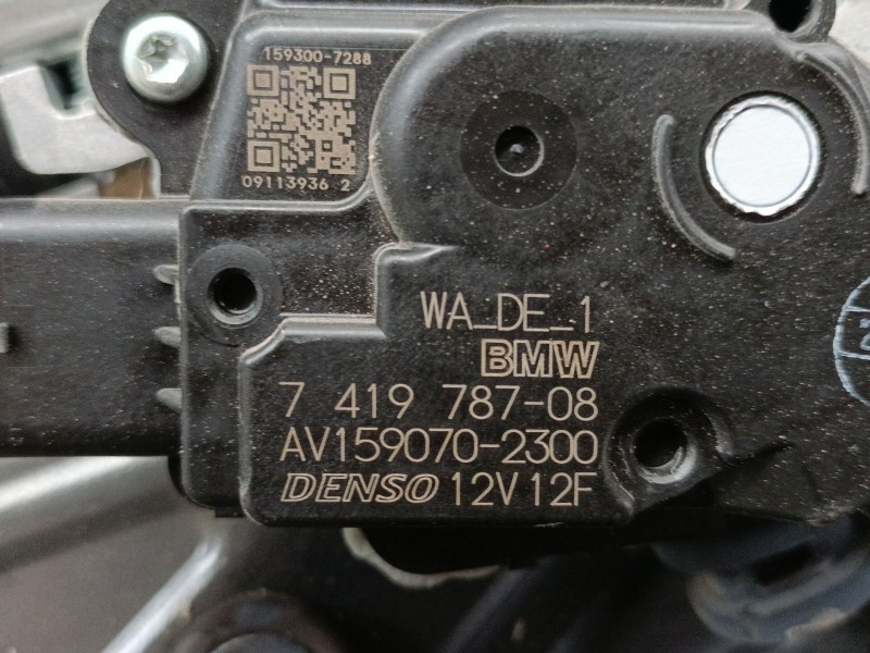 Recambio de motor limpia delantero para mini mini (f55) cooper referencia OEM IAM 741978708 1590702300 