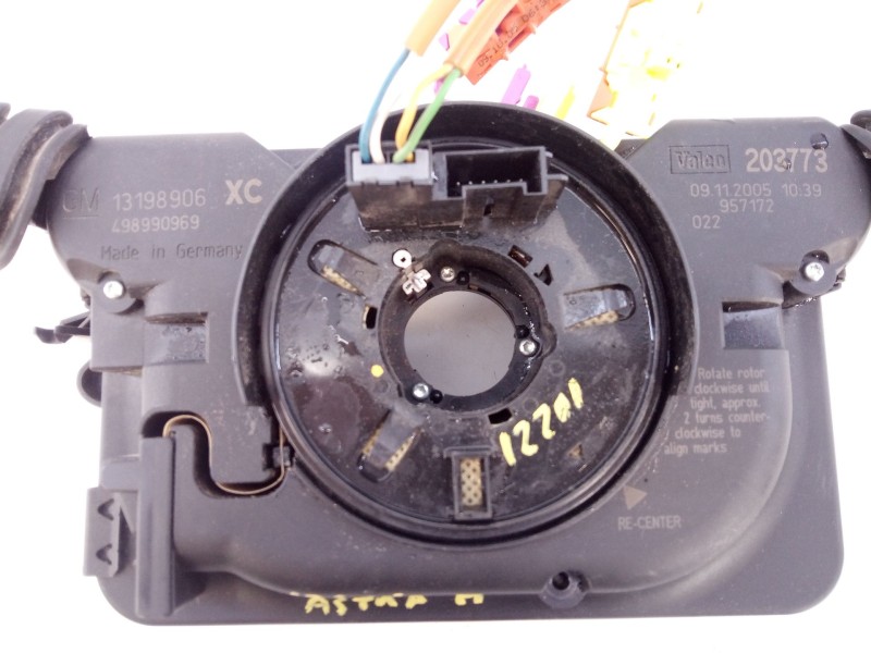 Recambio de anillo airbag para opel astra h berlina cosmo referencia OEM IAM KS281658  