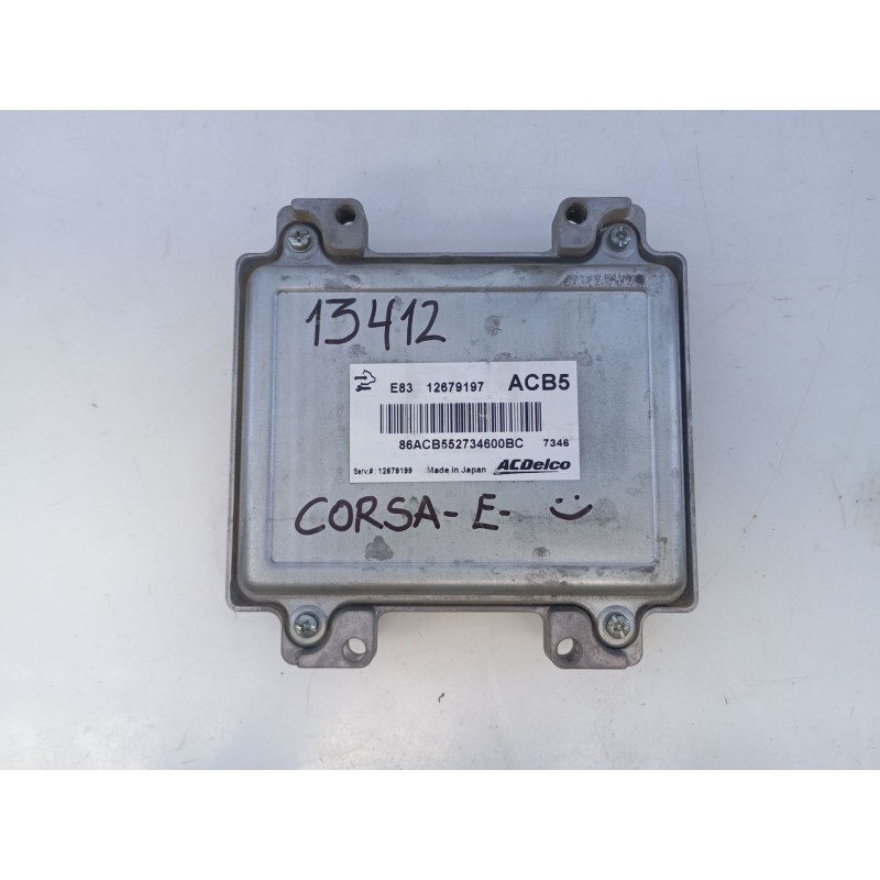 Recambio de centralita motor uce para opel corsa e (x15) 1.4 (08, 68) referencia OEM IAM 12679197  