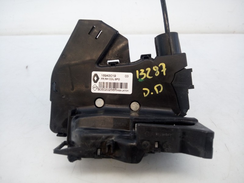 Recambio de cerradura puerta delantera derecha para renault megane iv hatchback (b9a/m/n_) 1.2 tce 100 (b9ms) referencia OEM IAM