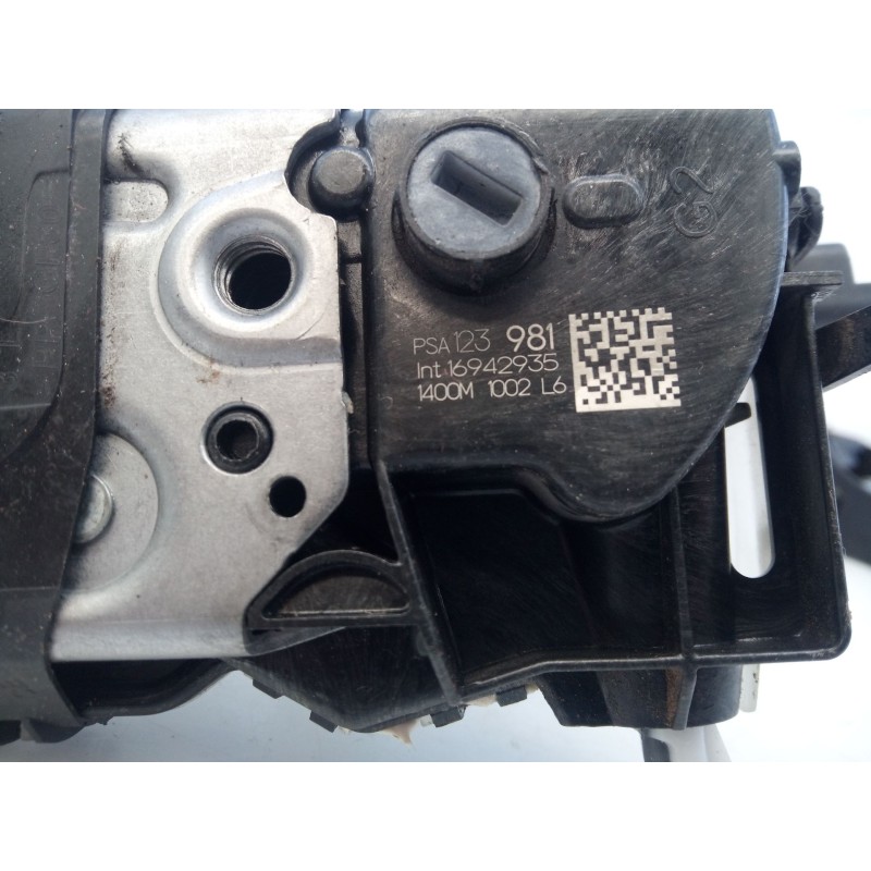 Recambio de cerradura puerta delantera izquierda para citroën c3 iii (sx) 1.2 puretech 82 referencia OEM IAM   