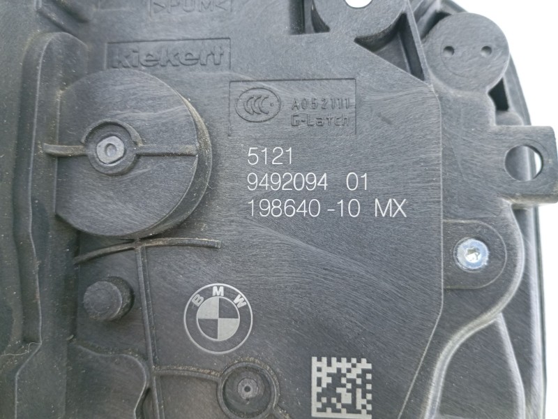 Recambio de cerradura puerta delantera derecha para bmw x4 (g02, f98) xdrive 20 d referencia OEM IAM 5121949209401  