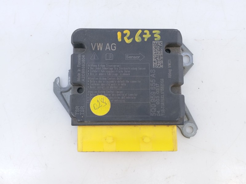 Recambio de centralita airbag para volkswagen touran (5t1) advance bmt referencia OEM IAM 5Q0959655AS  