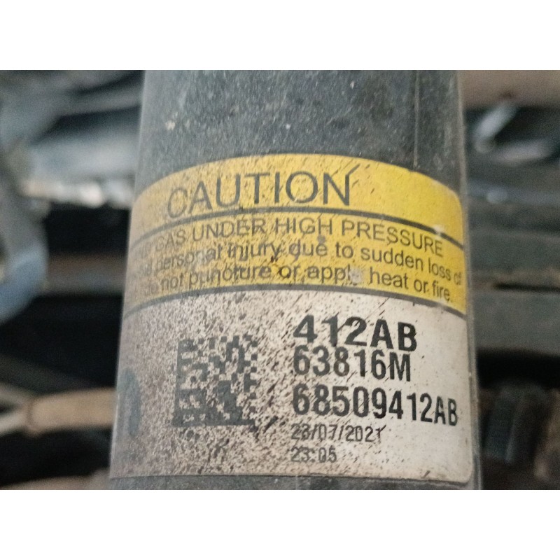 Recambio de amortiguador delantero derecho para jeep wrangler iv (jl) 2.0 t-gdi (jl72, jl74) referencia OEM IAM 68509412AB  