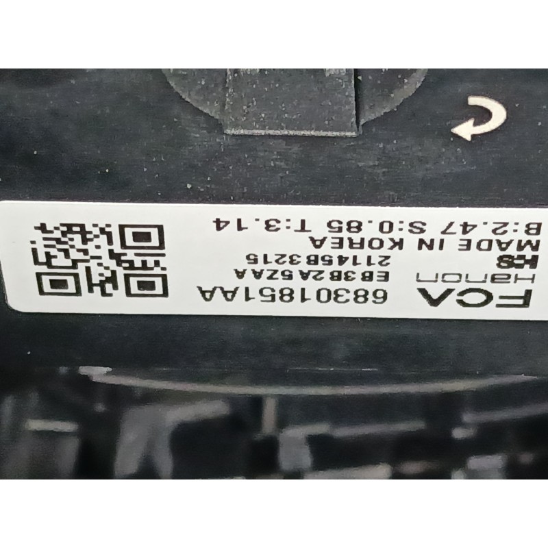Recambio de ventilador calefaccion para jeep wrangler iv (jl) 2.0 t-gdi (jl72, jl74) referencia OEM IAM 68301851AA  