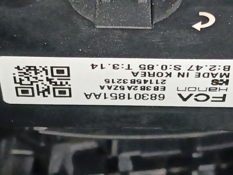 Recambio de ventilador calefaccion para jeep wrangler iv (jl) 2.0 t-gdi (jl72, jl74) referencia OEM IAM 68301851AA  