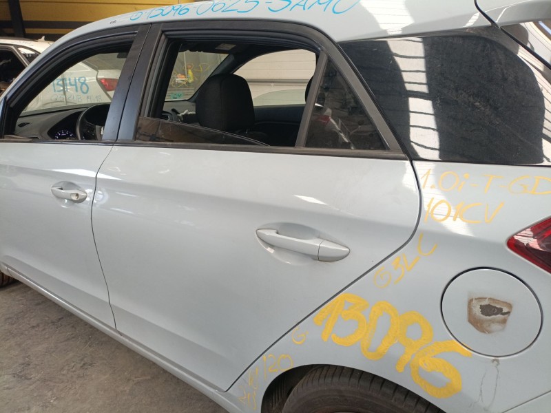 Recambio de puerta trasera izquierda para hyundai i20 ii (gb, ib) 1.0 t-gdi referencia OEM IAM   