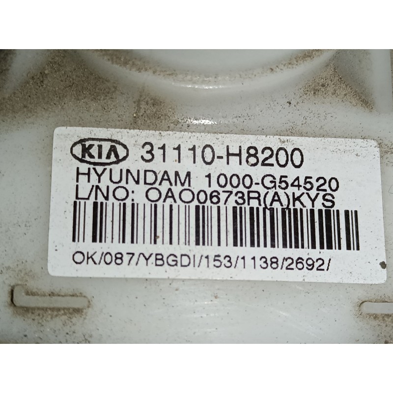 Recambio de aforador para kia stonic (yb) 1.0 t-gdi referencia OEM IAM   