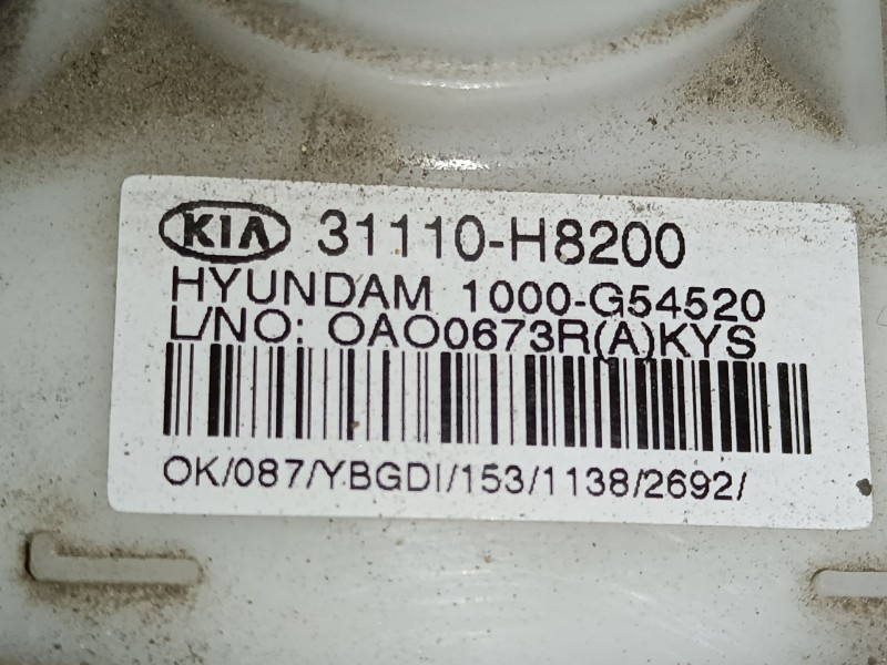 Recambio de aforador para kia stonic (yb) 1.0 t-gdi referencia OEM IAM   