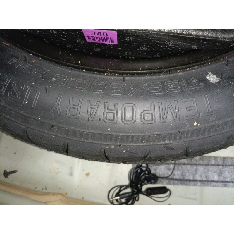 Recambio de neumatico repuesto para kia stonic (yb) 1.0 t-gdi referencia OEM IAM T125/80/16  