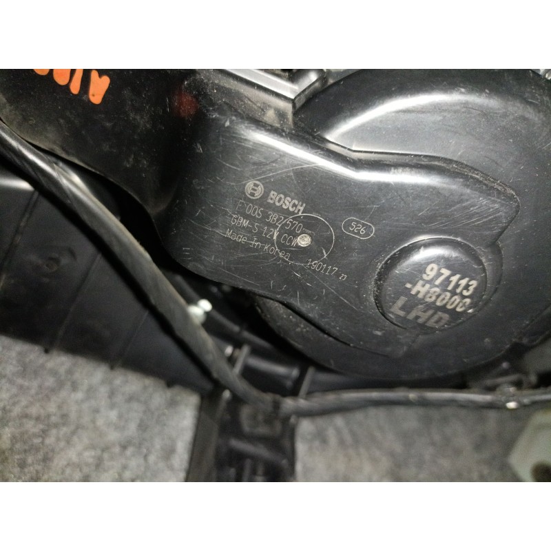 Recambio de ventilador calefaccion para kia stonic (yb) 1.0 t-gdi referencia OEM IAM 97113H8000  