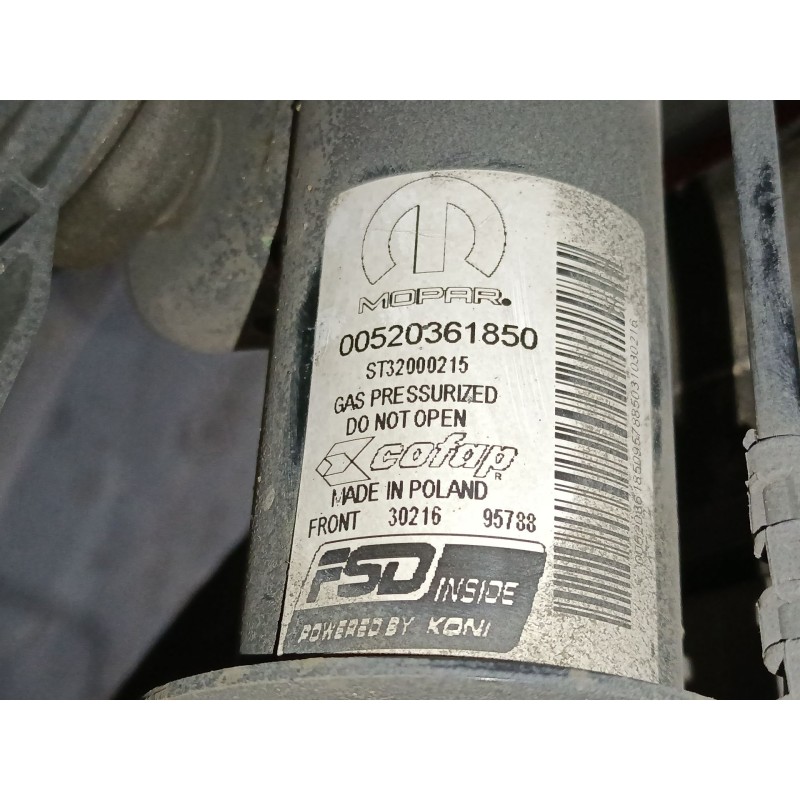 Recambio de amortiguador delantero izquierdo para jeep renegade suv (bu, b1, bv) 1.4 4x4 referencia OEM IAM   