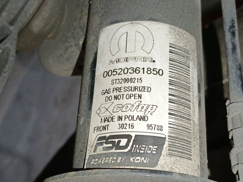 Recambio de amortiguador delantero izquierdo para jeep renegade suv (bu, b1, bv) 1.4 4x4 referencia OEM IAM   