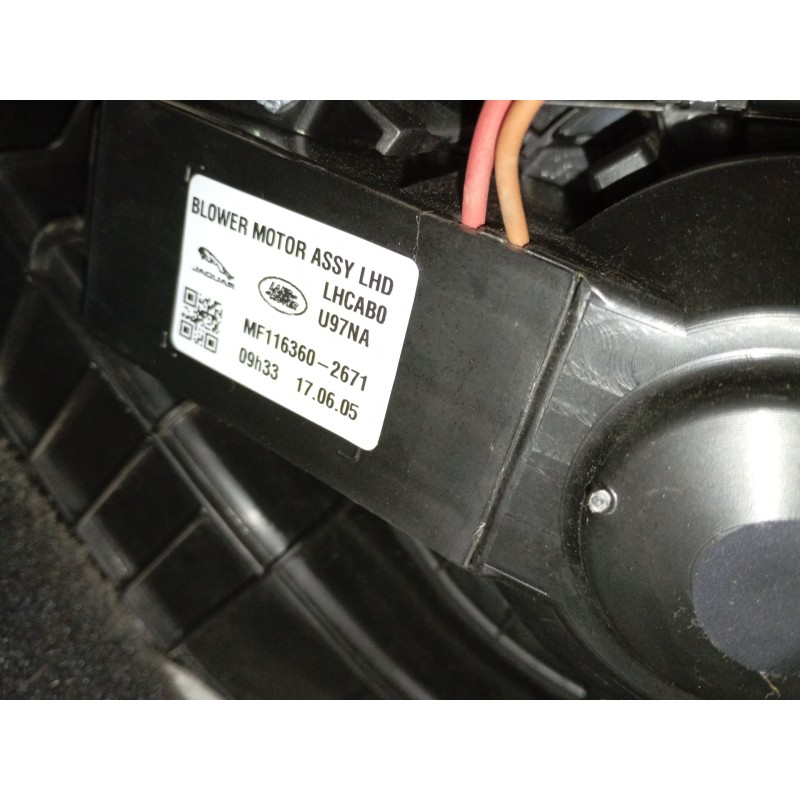 Recambio de ventilador calefaccion para jaguar xe (x760) 2.0 d referencia OEM IAM MF1163602671  