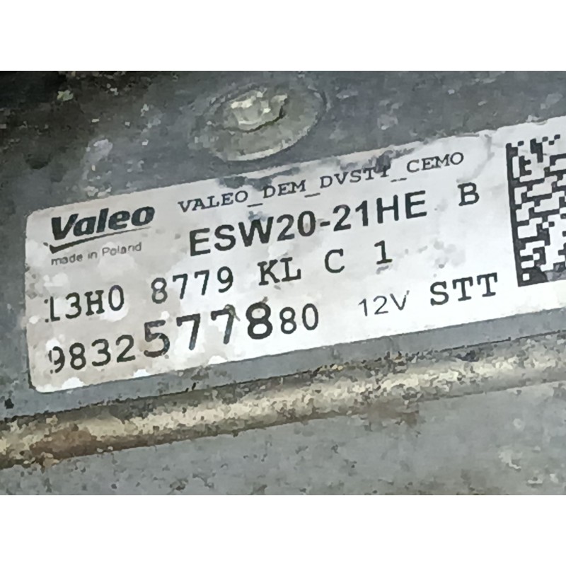 Recambio de motor arranque para citroën c4 cactus 1.5 bluehdi 100 referencia OEM IAM   