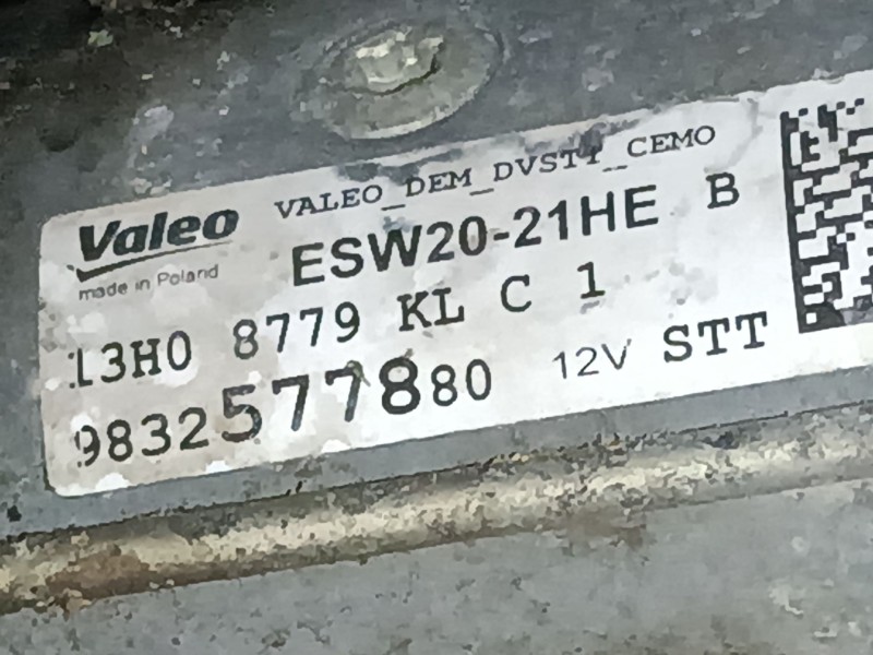 Recambio de motor arranque para citroën c4 cactus 1.5 bluehdi 100 referencia OEM IAM   