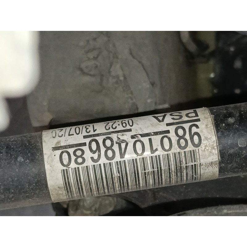 Recambio de transmision delantera derecha para citroën c4 cactus 1.5 bluehdi 100 referencia OEM IAM 9801048680  