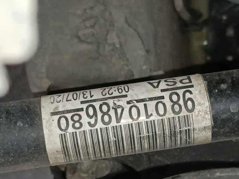 Recambio de transmision delantera derecha para citroën c4 cactus 1.5 bluehdi 100 referencia OEM IAM 9801048680  