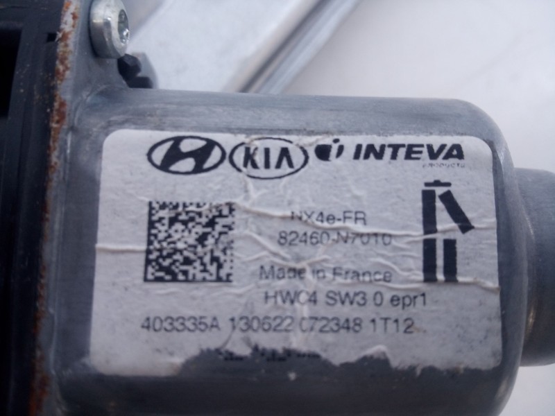 Recambio de elevalunas delantero derecho para hyundai tucson (nx4e, nx4a) 1.6 crdi referencia OEM IAM 82460N7010  