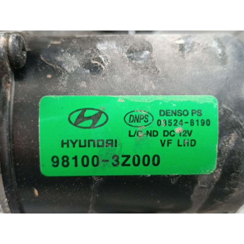 Recambio de motor limpia delantero para hyundai i40 i (vf) 1.7 crdi referencia OEM IAM 981002Z000 035248190 