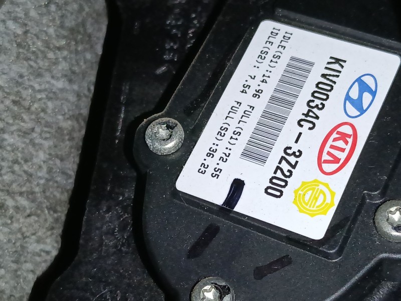 Recambio de pedal acelerador para hyundai i40 i (vf) 1.7 crdi referencia OEM IAM KIV0034C3Z200  