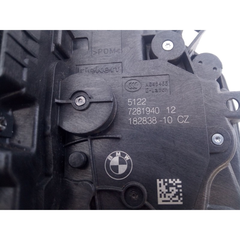 Recambio de cerradura puerta trasera derecha para bmw x1 (f48) sdrive 18 d referencia OEM IAM   