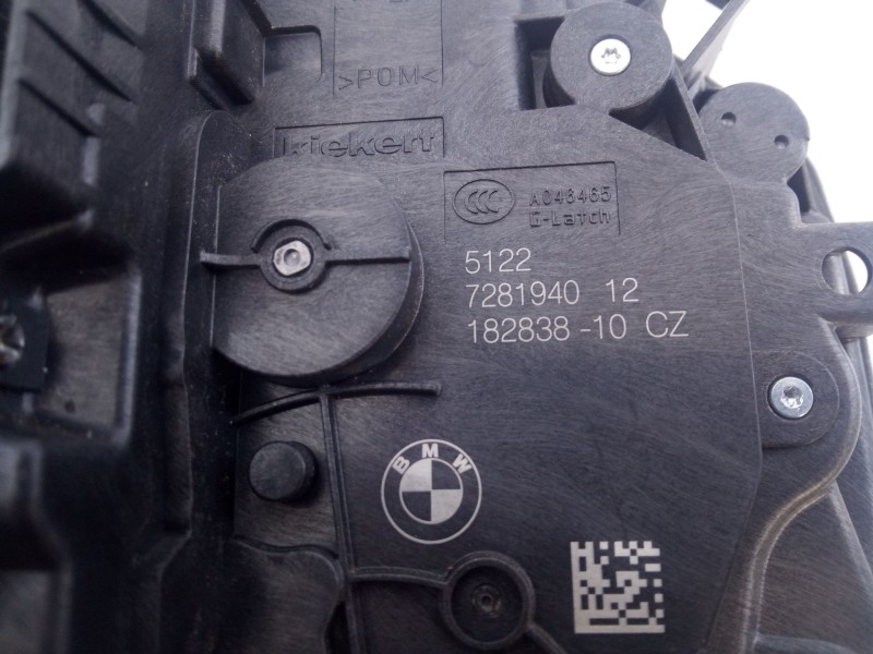 Recambio de cerradura puerta trasera derecha para bmw x1 (f48) sdrive 18 d referencia OEM IAM   